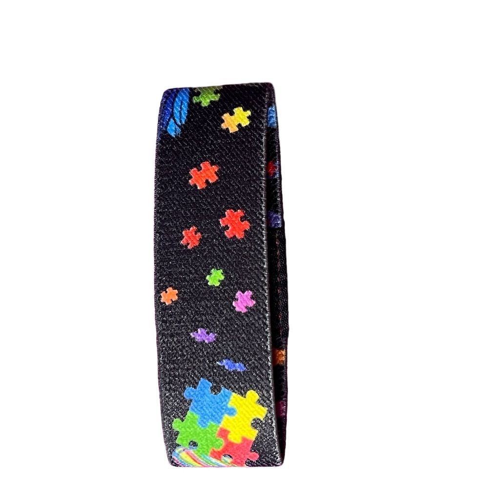 Autism Awareness Puzzle Piece Bracelet 6$